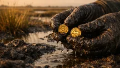 Zeldzame Keltische goudmunten gevonden in moeras: het verhaal achter Bärenfels Moor