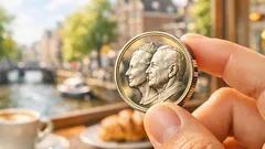 Nieuwe Deense 20-kroner met Frederik X en Margrethe II: zo herken je ’m in je wisselgeld