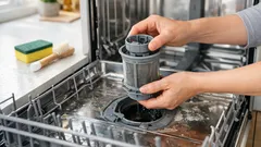 Vaatwasser reinigen in 4 stappen: zo voorkom je muffe geur en waas op glazen