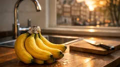 Waarom je bananen eerst moet wassen (ook al eet je de schil niet)