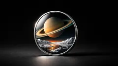 Niue geeft Saturnus vanaf Titan uit: alles over de proofmunten in zilver en goud (2025)