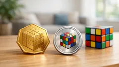 Rubik’s kubus viert 50 jaar met verrassende verzamelmunten: dit is er uitgegeven