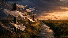 Meer dan 10.000 km anti-zwerfafvalnetten: zo houdt Australië afval binnen de hekken