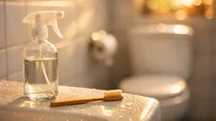 Kalkaanslag onder de wc-rand verwijderen met azijn: zo doe je dat snel en veilig