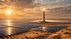 Dit megazonnepark in Dubai laat zien hoe zonne-energie ook ’s avonds stroom kan leveren