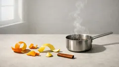 Zo laat je je huis lekker ruiken met sinaasappelschil, citroenschil en kaneel