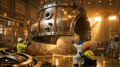 ITER krijgt zijn ‘hart’: wat de bouw van de vacuümkamer betekent voor kernfusie