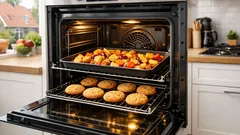 Zo plaats je je ovenrooster en bakplaat goed voor gelijkmatig bakken