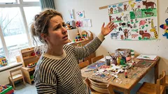 Kort verhaal: Eén woord aan de knutseltafel, en ineens werd zelfs mama stil