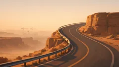 Qiddiya City in Saudi-Arabië: hier komt een Formule 1-circuit met een bocht van 70 meter hoog