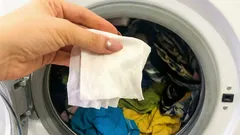 Waarom je een vochtig doekje in de wasmachine doet: een lifehack die je vast nog niet kende