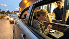 Kort verhaal: In de drive-thru voelde ik dat er iets niet klopte