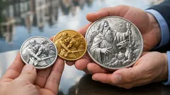 Royal Mint 2025: nieuwe Myths and Legends bullionmunten met Beowulf en Merlin